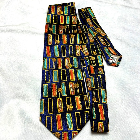 Antonio Ricci 100% silk tie made in Italy - Picture 3 of 5